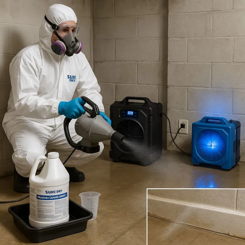 Sanitization and Odor Removal process in Metcalfe, MS