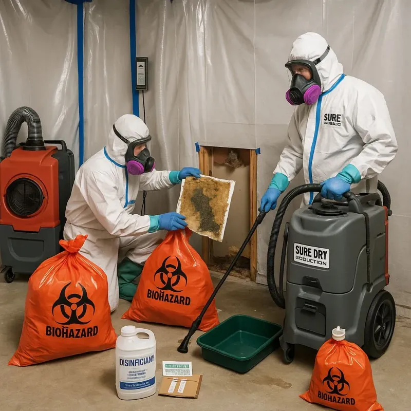 Contaminated Water Handling Protocols process in Metcalfe, MS