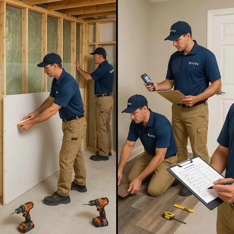 Repairs and Reconstruction process in Metcalfe, MS
